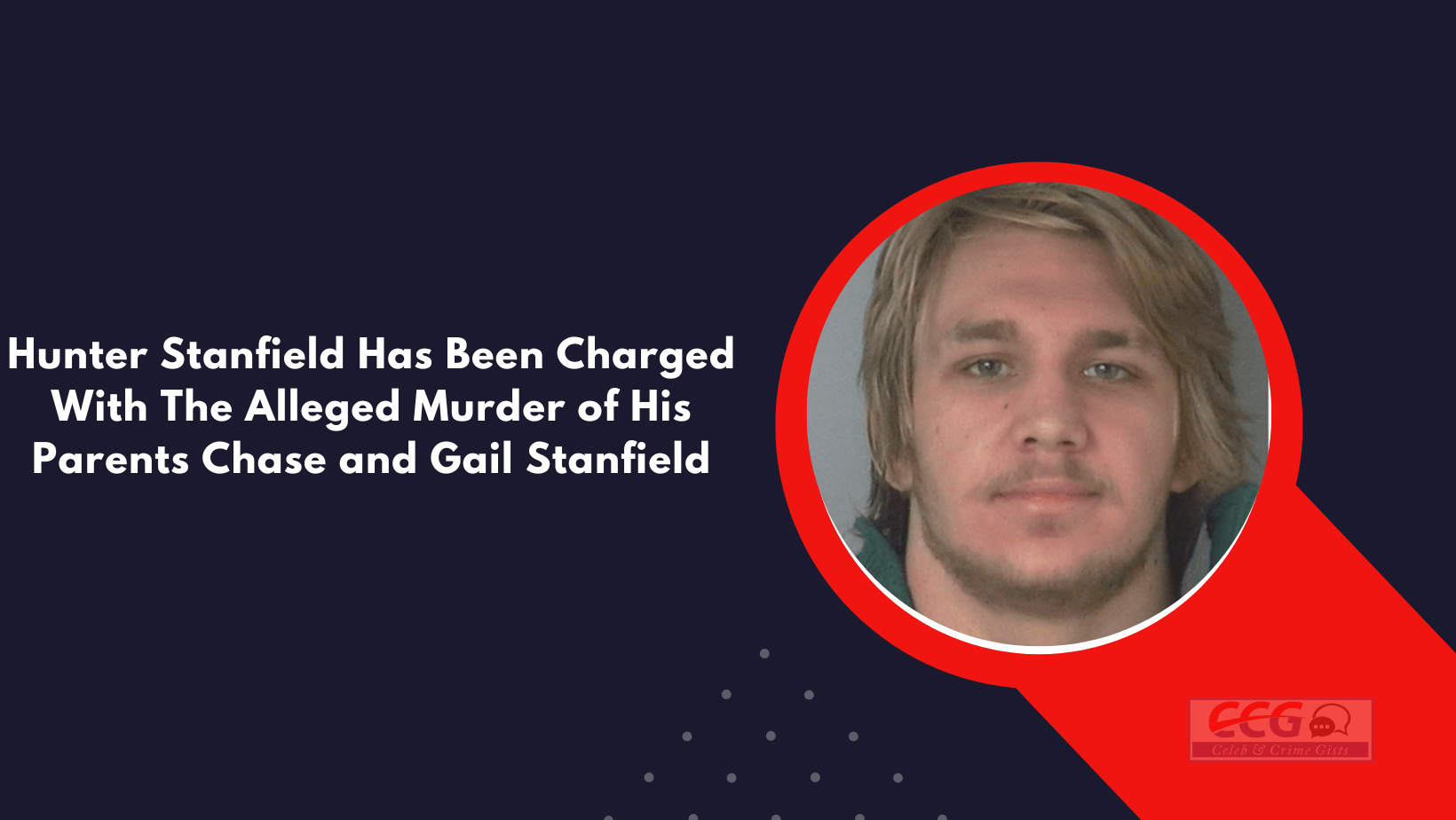 Hunter Stanfield Has Been Charged With The Alleged Murder of His Parents Chase and Gail Stanfield