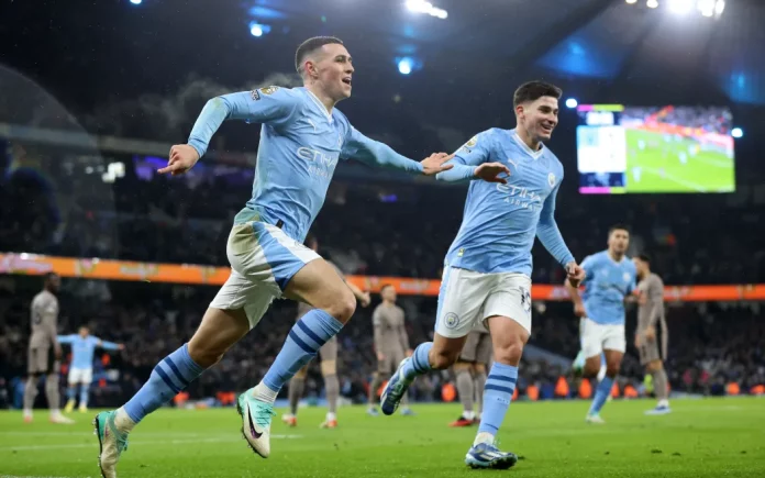 Phil Foden's Hat-Trick Powers Manchester City to Victory Against Aston Villa