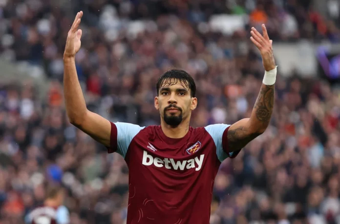 Manchester City Receives Boost in Chase for £80m West Ham United Midfielder Lucas Paqueta