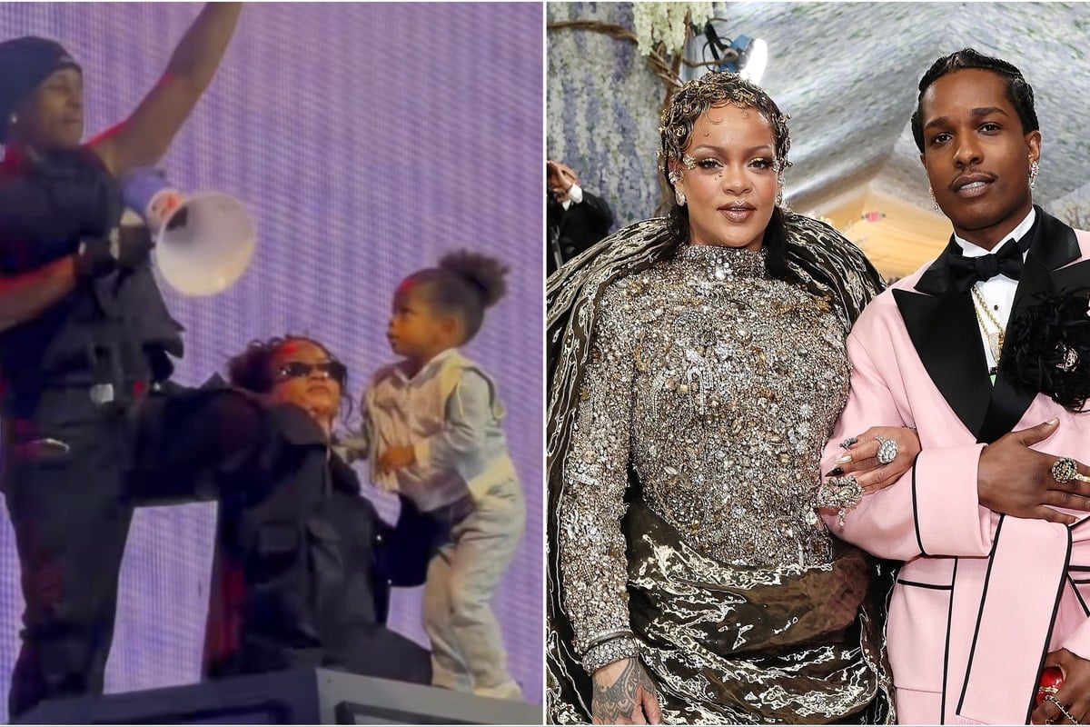 Rihanna and her son stun fans with on-stage cameo alongside A$AP Rocky: “Living her dream”